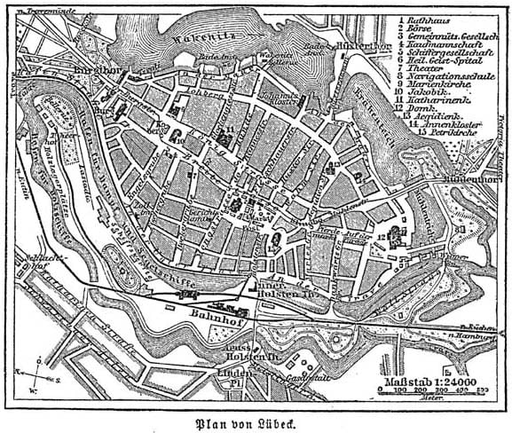 Plano ciudad medieval