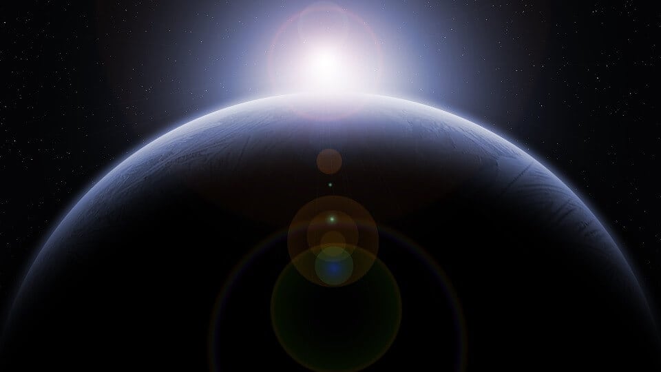 La tierra en el universo