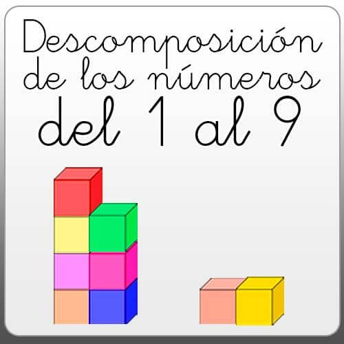 Descomposición de los números del 1 al 9