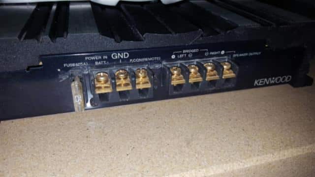 Como instalar un amplificador de potencia