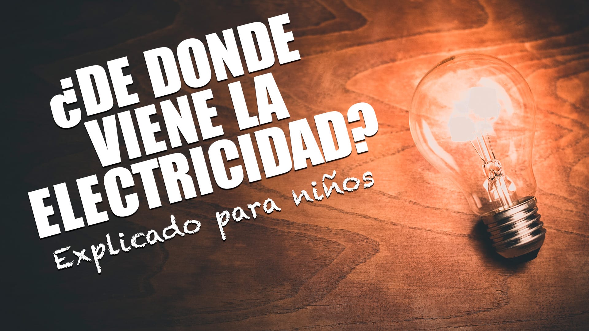 ¿Qué es la electricidad?