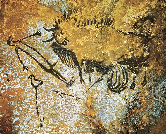 Bison­tes de la cueva de Lascaux