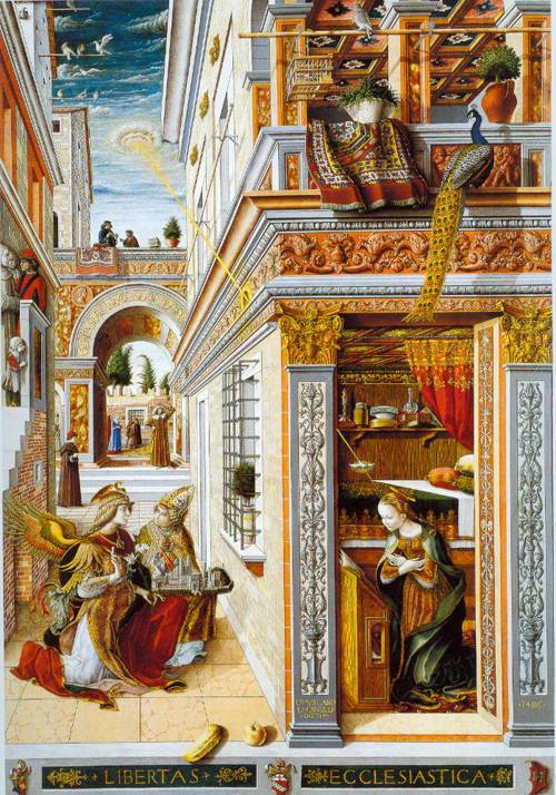La Anunciación, de Carlo Crivelli