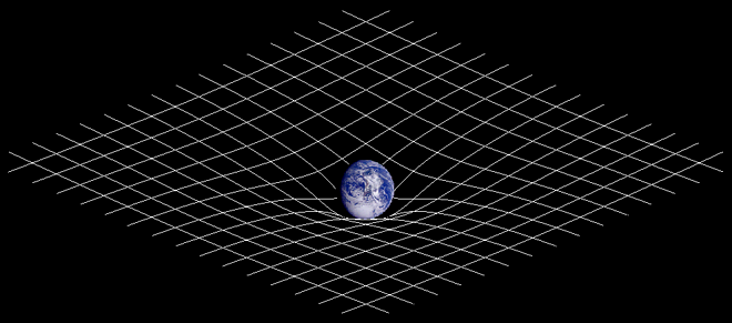 La curvatura del espacio-tiempo